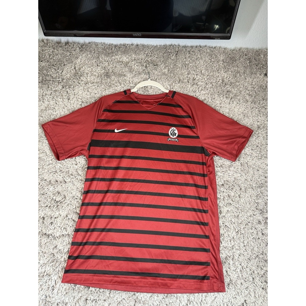 Nike Dry US Short Sleeve Challenger 20 Jersey Men's L Maroon Red Black AC CD6117